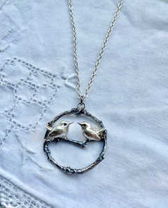 Double Wren Necklace