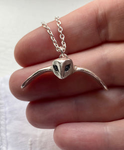 Swooping Owl Necklace