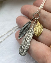 Load image into Gallery viewer, Feather necklace