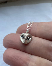 Load image into Gallery viewer, Owl Face Necklace